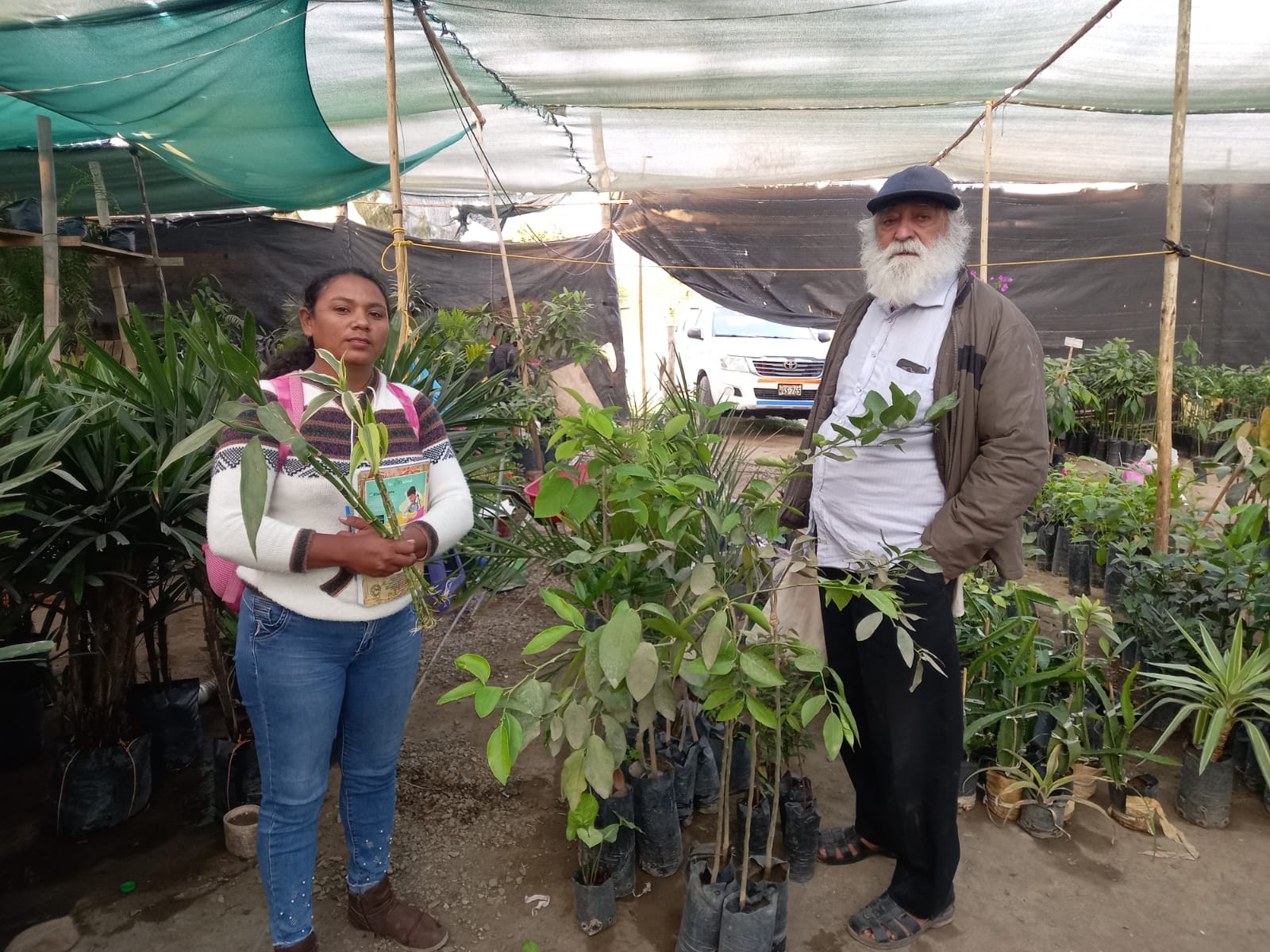 Luis Rocca y Rosa Colchado